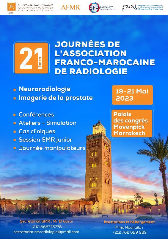 JOURNÉES DE L'ASSOCIATION FRANCO-MAROCAINE DE RADIOLOGIE